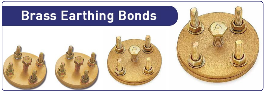 brass earthing bonds copper earthing accessories