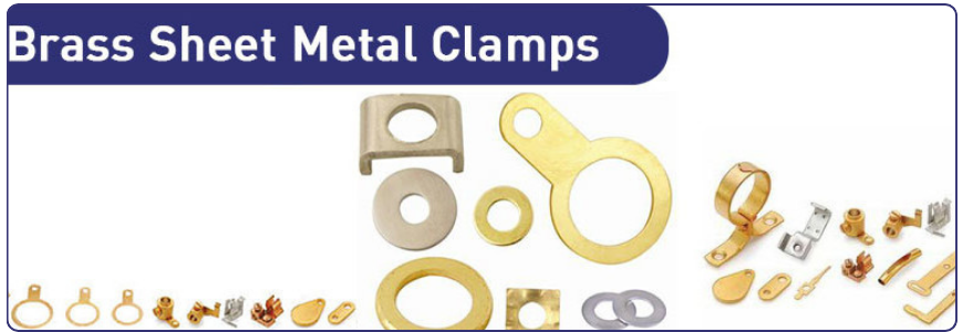 brass sheet metal clamps copper earthing accessories