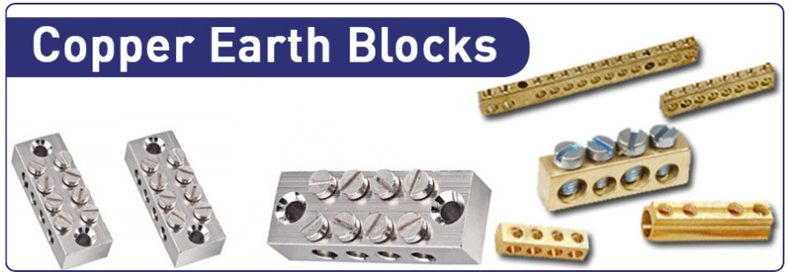 copper earth blocks copper earthing accessories