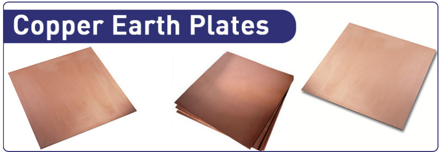 copper earth plates