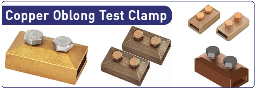 copper oblong test clamp